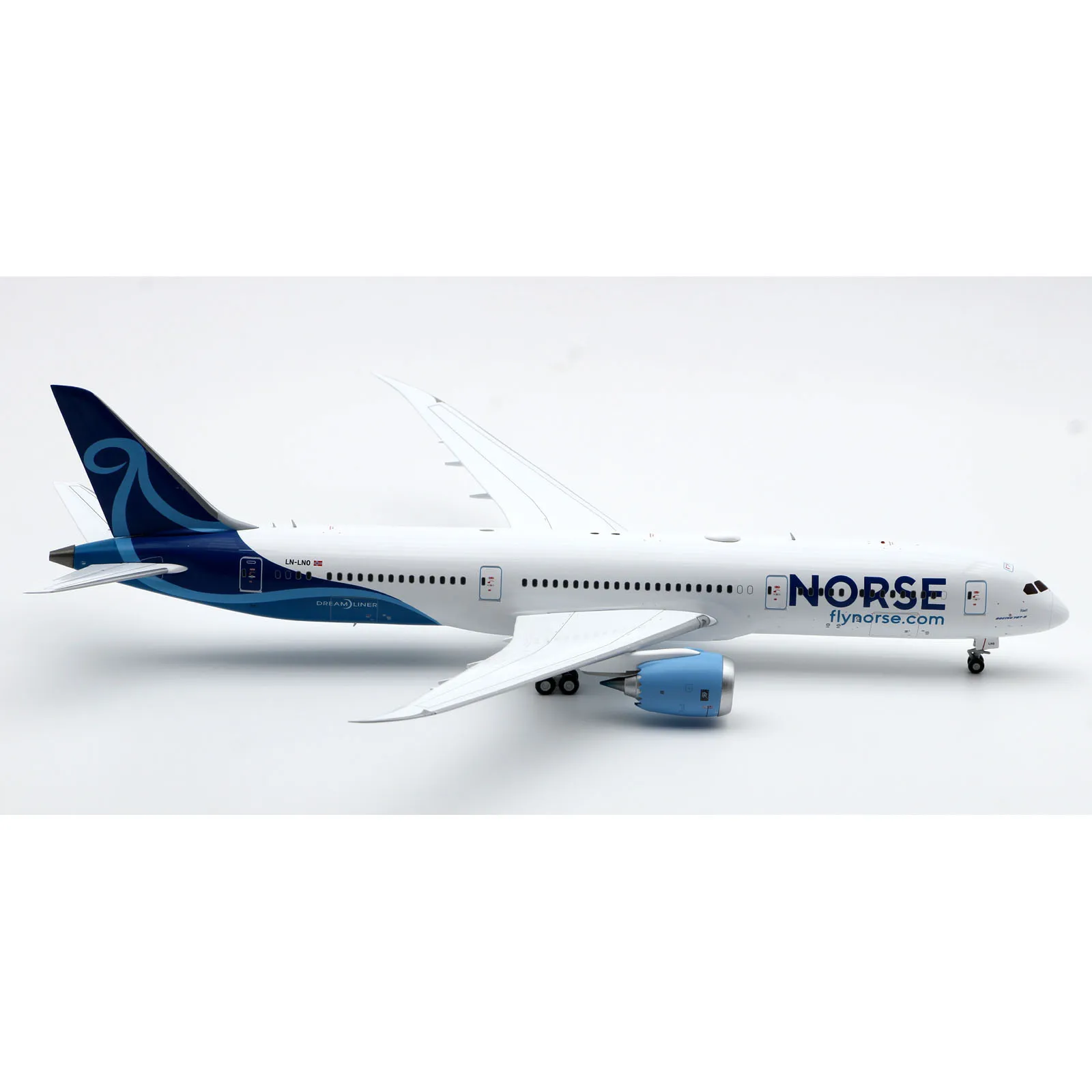 LH2339 Alloy Collectible Plane Gift JC Wings 1:200 Norse Atlantic Airways Dreamliner Boeing 787-9 Diecast Aircraft Model LN-LNO