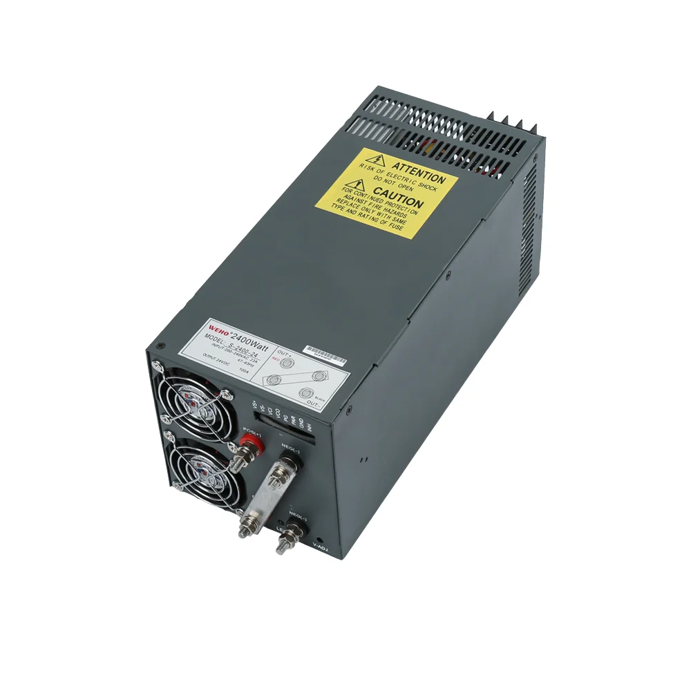 

High Efficiency S-2400-60 Factory Price CE RoHS 2400W 60V 40A AC to DC Power Supplies Transformer Driver Switching Power Supply