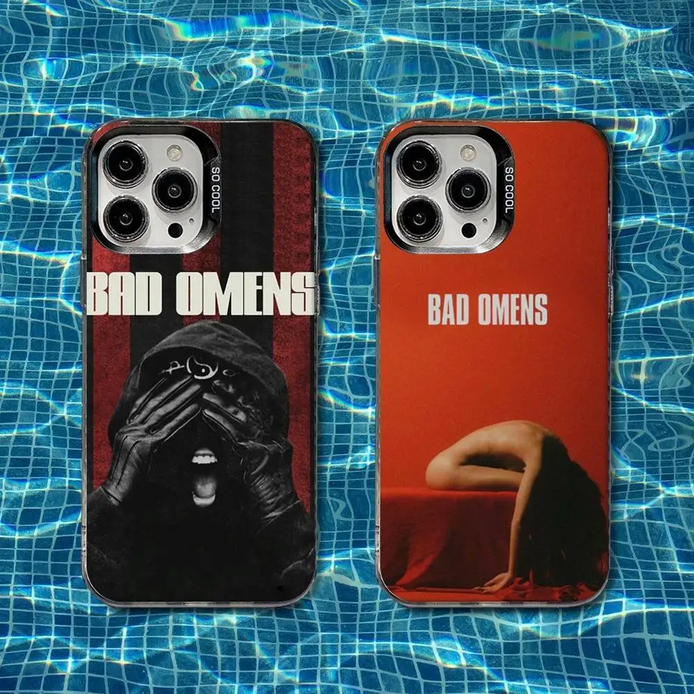 

Band B-Bad O-Omens Phone Case For iPhone 16,15,14,13,12,11,8,7,Pro,Max,Plus,Mini,XS,SE Shockproof Matte Cover
