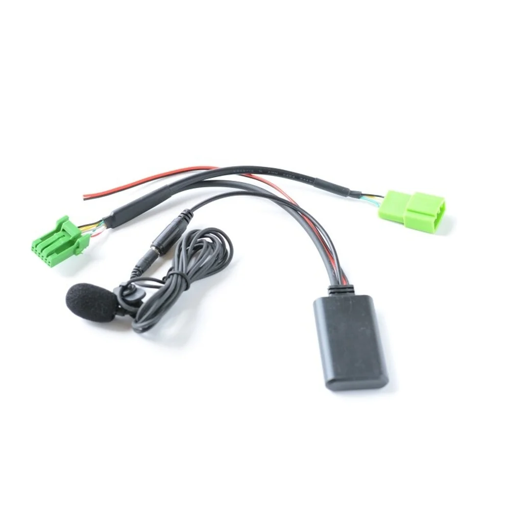 Wireless 5.0 AUX Adapter with Microphone for Jaguar For LAND Rover For RANGE Rover Vehicles Requiring AUX Input Compatibility