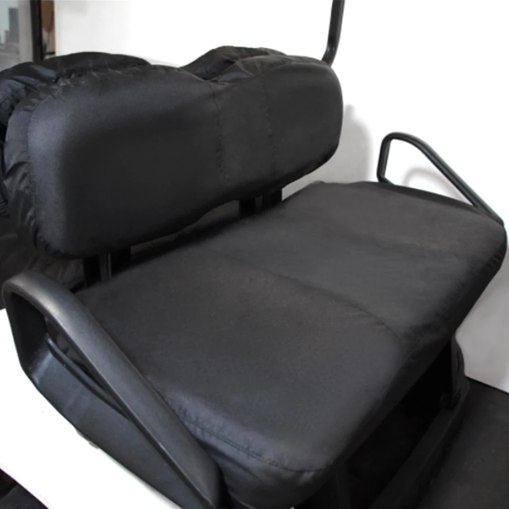 

Fit For E-Z-GO TXT 1994-2013 ATV Upgraded Seat Covers Water-Resistant Black Motorcycle Seat Protector Covers Full Set Interior