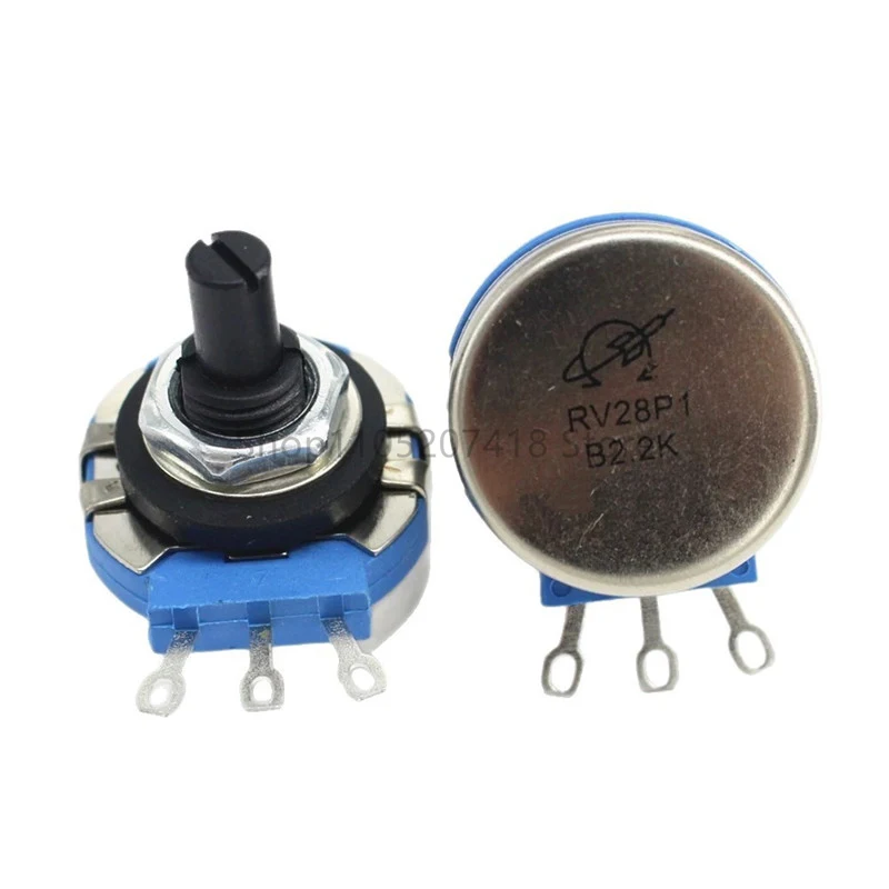10 قطعة RV28P1 2 واط الجهد 1K B102 2K2 4K7 10K103 22K 47K 470K آلة لحام كهربائي معزول رمح الأزرق