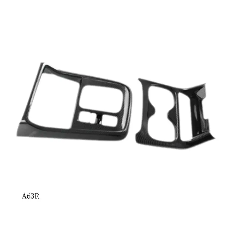 

AR-Car Center Console Cup Holder Panel Trim Gear Shift Frame Trim Carbon Fiber For Honda CRV CR-V 2023-2024