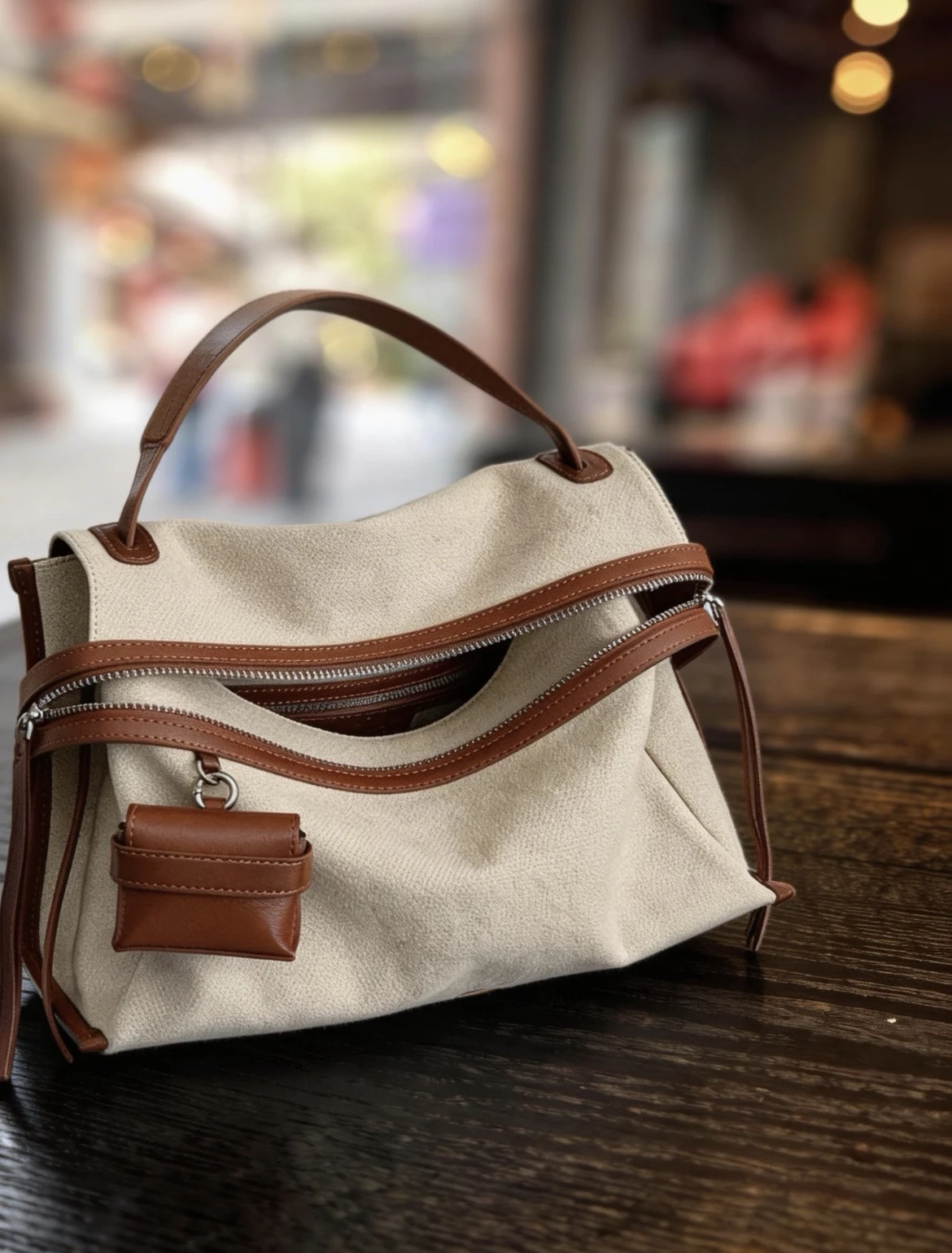 2026 New Brand Design Handbags Women Spring Simple Canvas Women Shoulder Fshion Square Leather Messenger Bags With Wallets