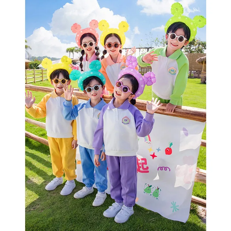 Cheerleading Team Uniform para o Sports meet, Summer Graduation, June 1st Performance Uniform