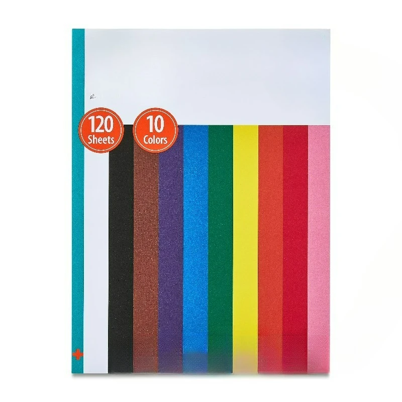 Heavyweight Construction Paper, Assorted Colors, 9 in x 12 in