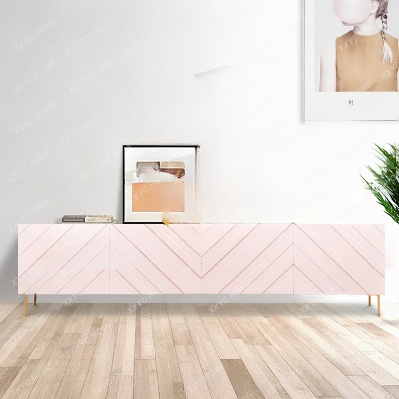 Simple modern living room floor locker