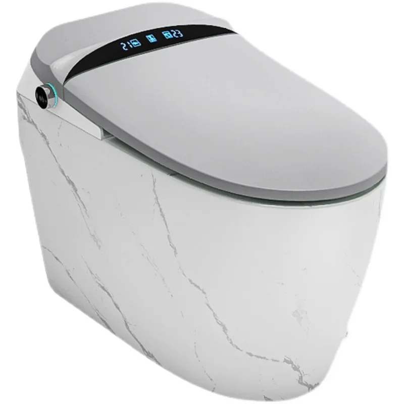 Smart Toilet Flip Integrated Ceramic Color Toilet Instant Hot Drying Pedestal Ring Dry Automatic Toilet