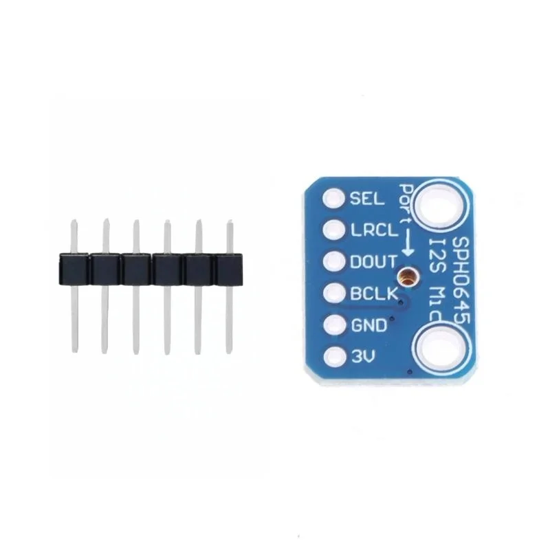 1 Set SPH0645LM4H Microphone Module 1.6-3.6V SPH0645 I2S MEMS Microphone Breakout Sensor Board Module For Raspberry Pi