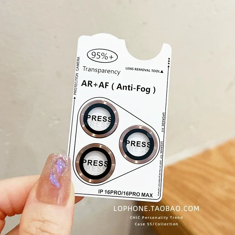 2-3 Uds lente de cámara de cristal para IPhone 17 Pro Max 16 15 14 Plus 13 12 Pro Max 13Mini Protector de pantalla lente trasera vidrio Protector