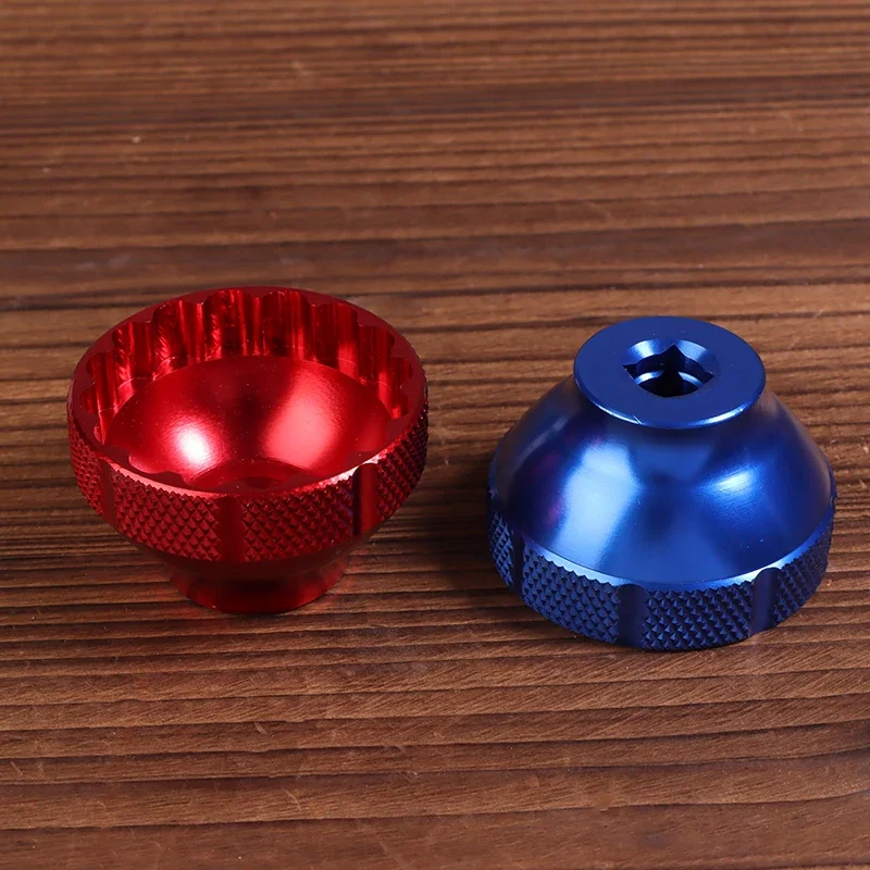 16-Notch أسفل قوس أداة إزالة الصواميل ل BBT-69.2 فتحة 44 مللي متر أسفل دعم أداة قفل مزيل للدراجات #4