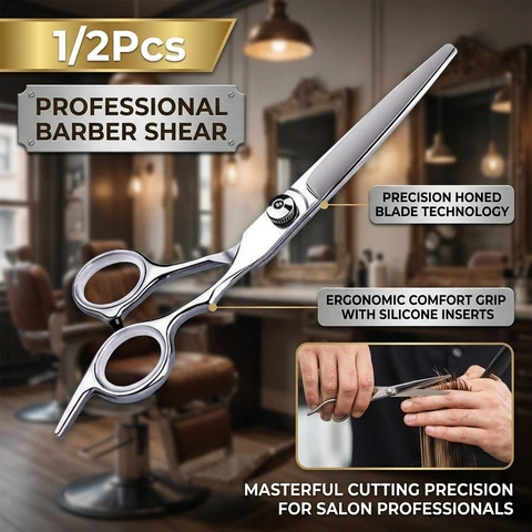 1/2Pcs Professional Hairdressing Scissors Barber Scissors Cutting Thinning Scissors Hair Shear Stainless Steel Hairdressing