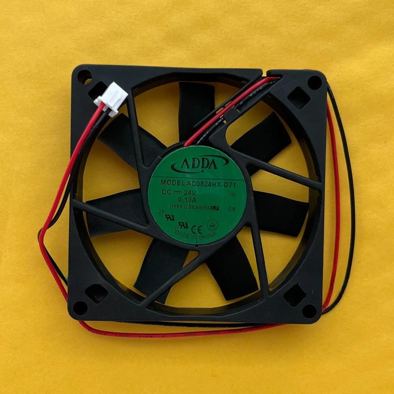 

LL+ 1X 2-Wire for Inverter Cooling Fan AD0824HX-D71 8015 DC24V 0.13A 8CM