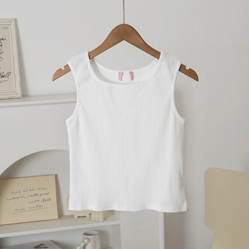 انخفاض سعر صغير الحجم عالية الياقة القطن سترة المرأة طبقة قاعدة تانك الأعلى عارضة Sle ort طول الملابس الداخلية