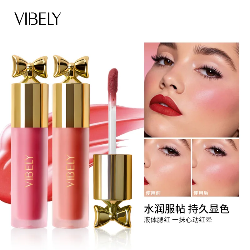 

Rare Liquid Blush Velvet Matte Blusher Face Pigment Lasting Beauty Natural Cream Cheek Tint Orange Peach Blush Makeup Maquiagem