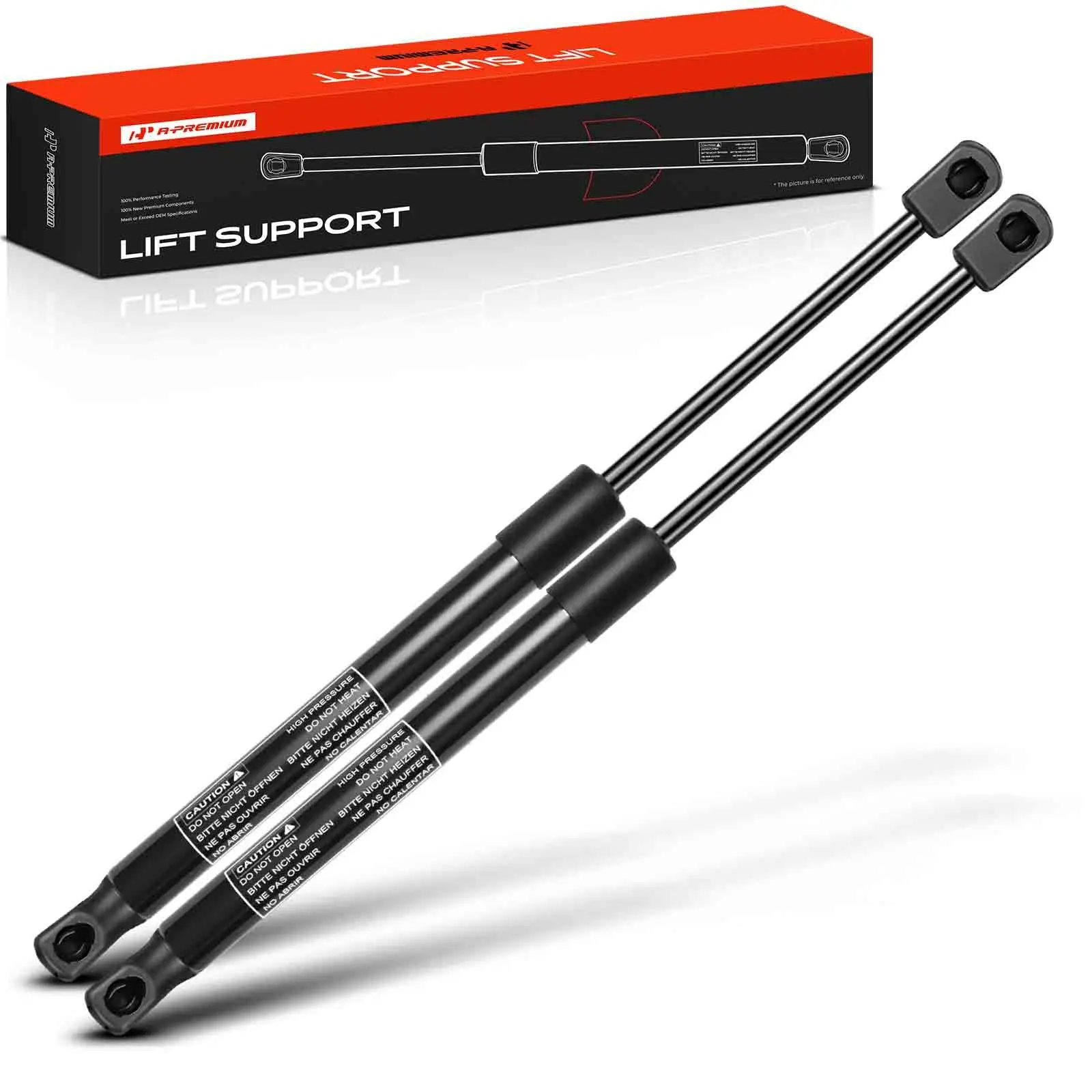 A-Premium 2Pcs Rear Hatch Lift Supports Shocks Struts for Dodge Caliber 2007-2012