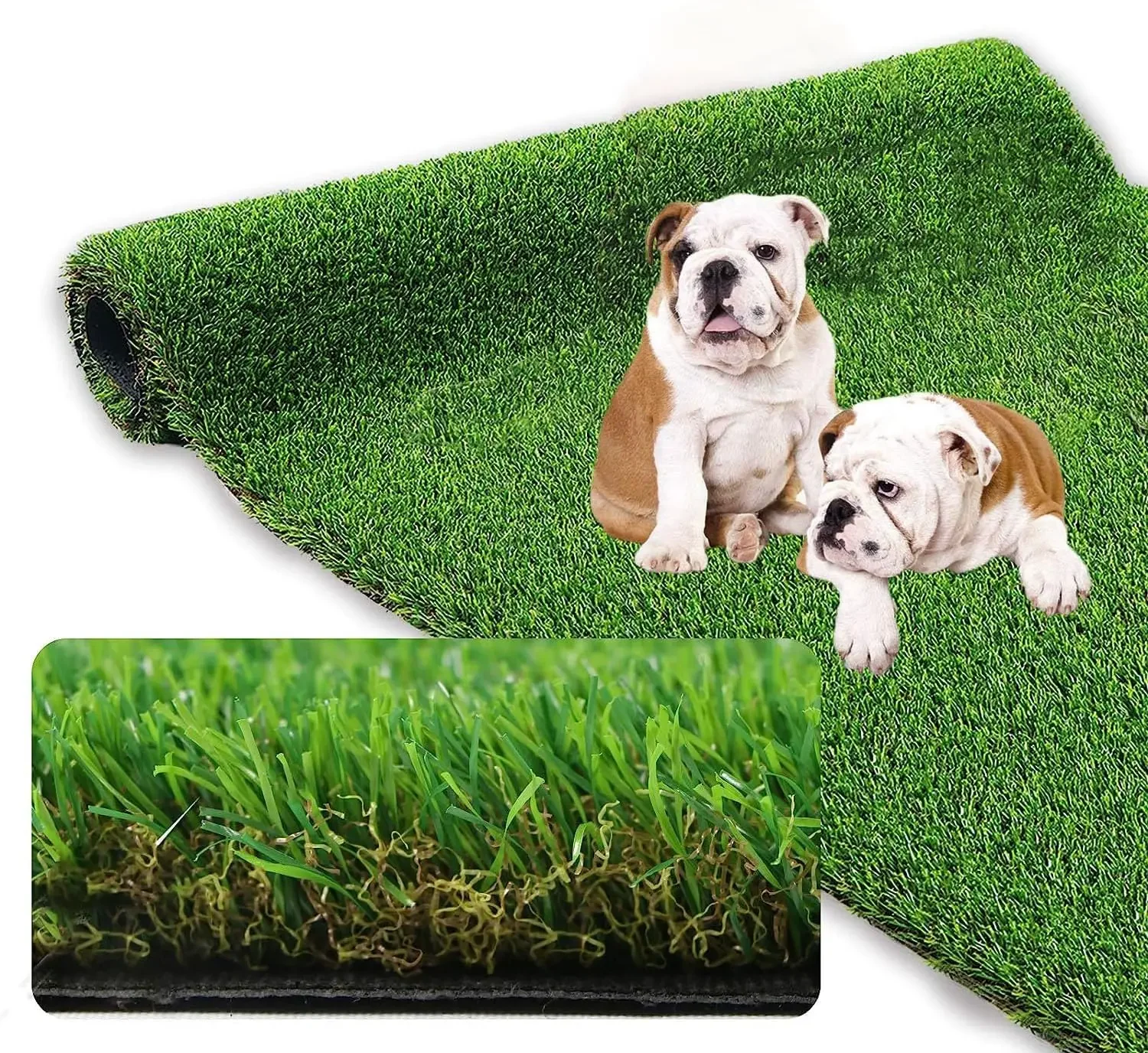 Artificial Grass Turf Rug 3.3x33 ft Artificial Grass Mats 1.2