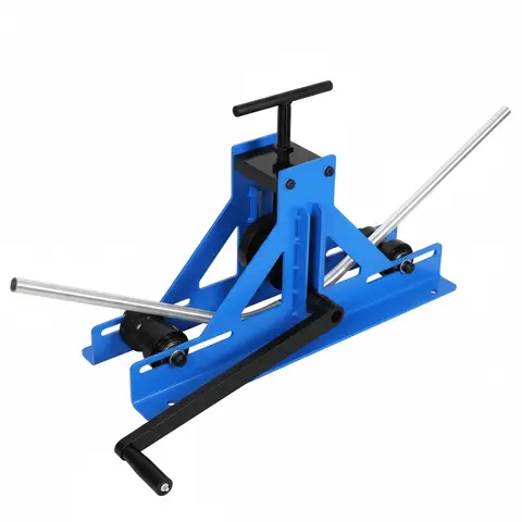 Manual Tube Roller Bender Manual Tube Bending Rolling Tool for Mild Steel/Copper/Aluminum