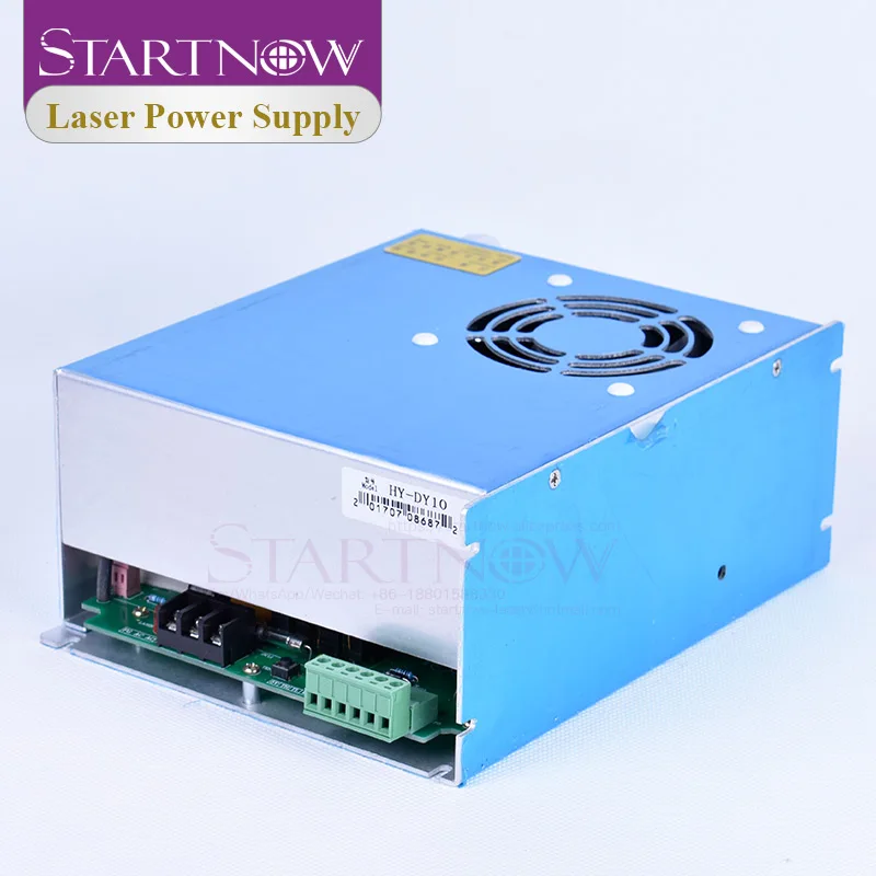 HY 70-95 واط مصدر ليزر Co2 ل RECI 90 واط W2 T2 أنبوب ليزر زجاجي لآلة قطع النقش بالليزر Co2 مصدر طاقة ليزر DY10