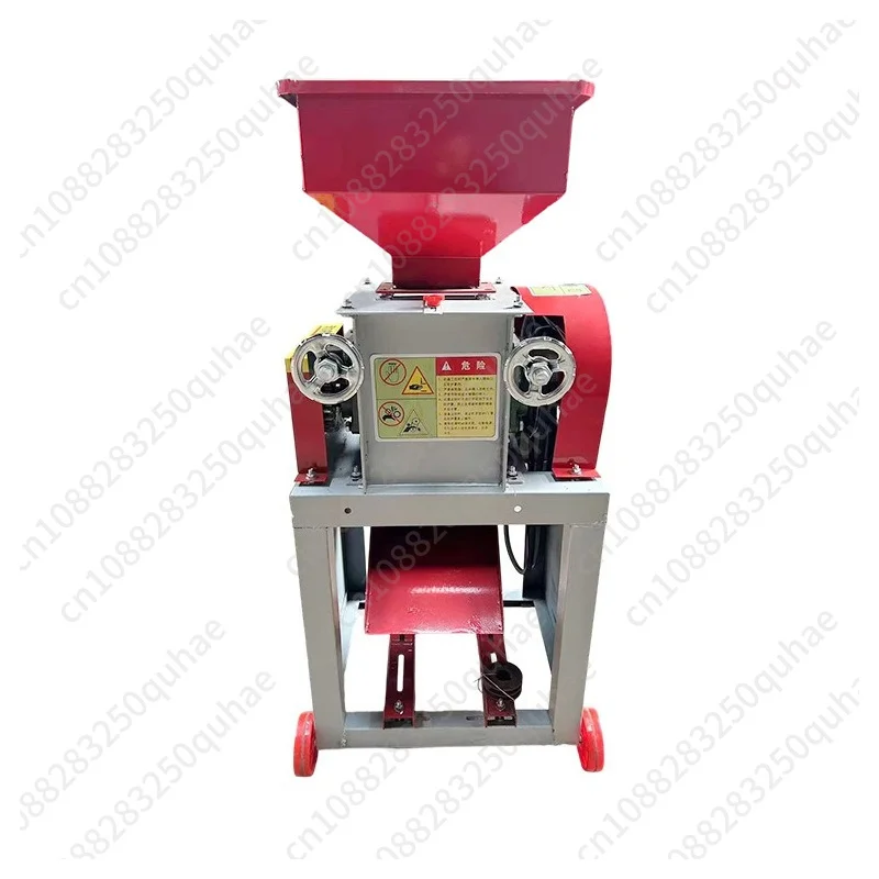 Corn petal breaker peanut wheat small bean flat crusher breeding household wine grain crusher
