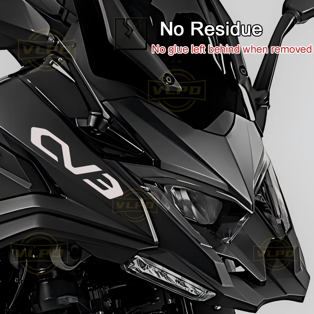 ل KYMCO CV3 550 ملصقات اكسسوارات دراجة نارية ملصق مائي مقاوم للماء