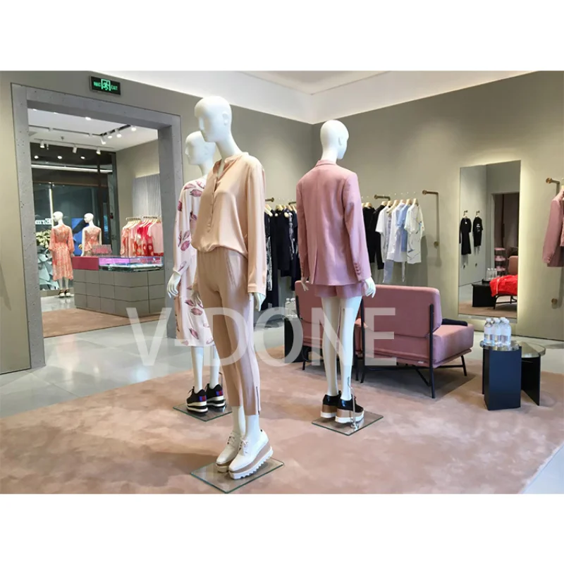 custom.Factory Direct Sale Made	 Clothing Store Display Stands Rack Shop Cash Counter Design clothing store racks