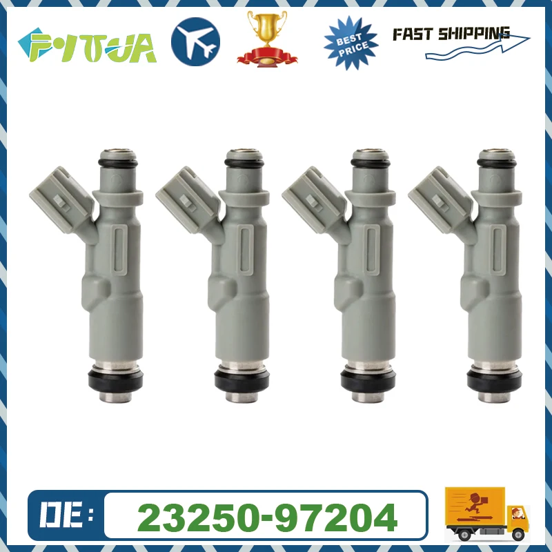 

4pcs Fuel injector 23250-97204 23209-97204 for Daihatsu Hijet Mini Truck S210P