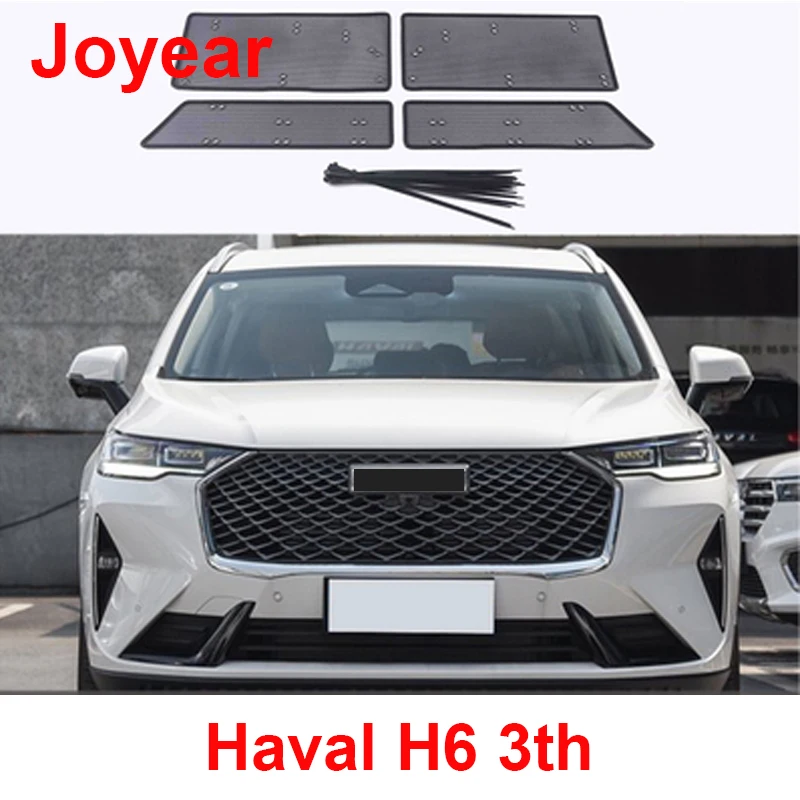 

For Great Wall Haval H6 3th 2021-2022 Insect-proof Net Special Medium Net Grille Mosquito-proof Plate Auto Accessories Supplies