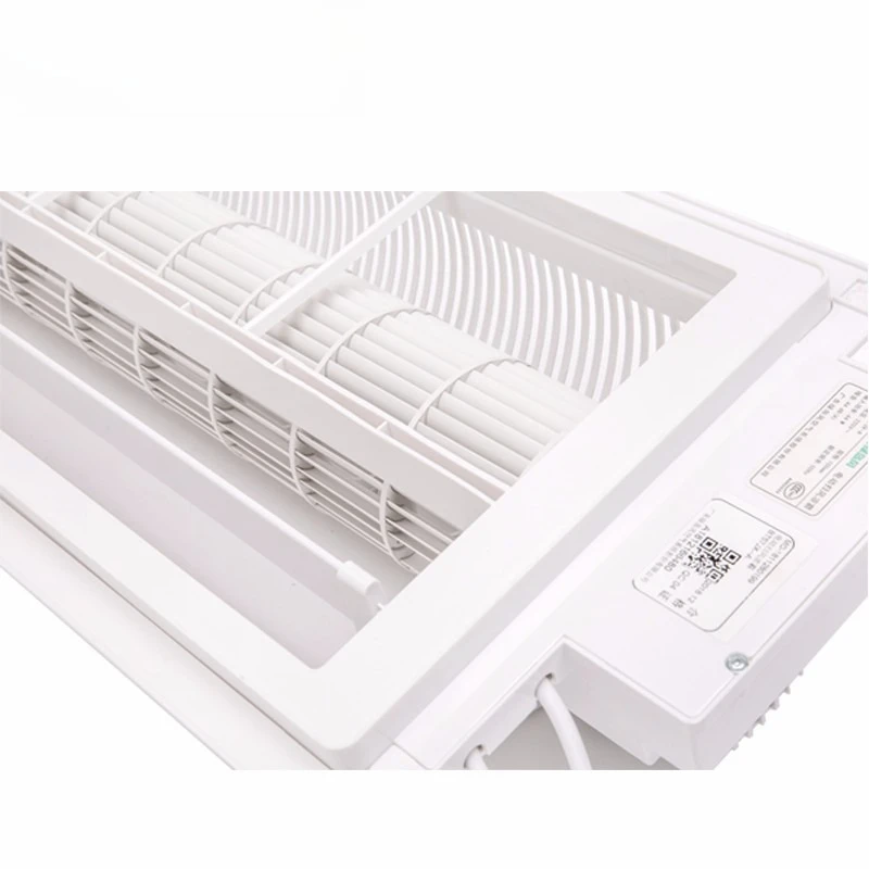 Integrated ceiling kitchen fan embedded, ultra-thin air cooler