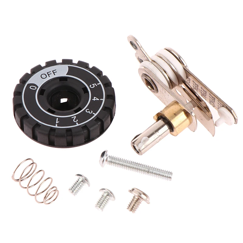 New 1Set Thermostat Set With Knob Fitting For ES-300 ES-94A ES-94B Electric Steam Iron Thermostat Temperature Control Thermostat