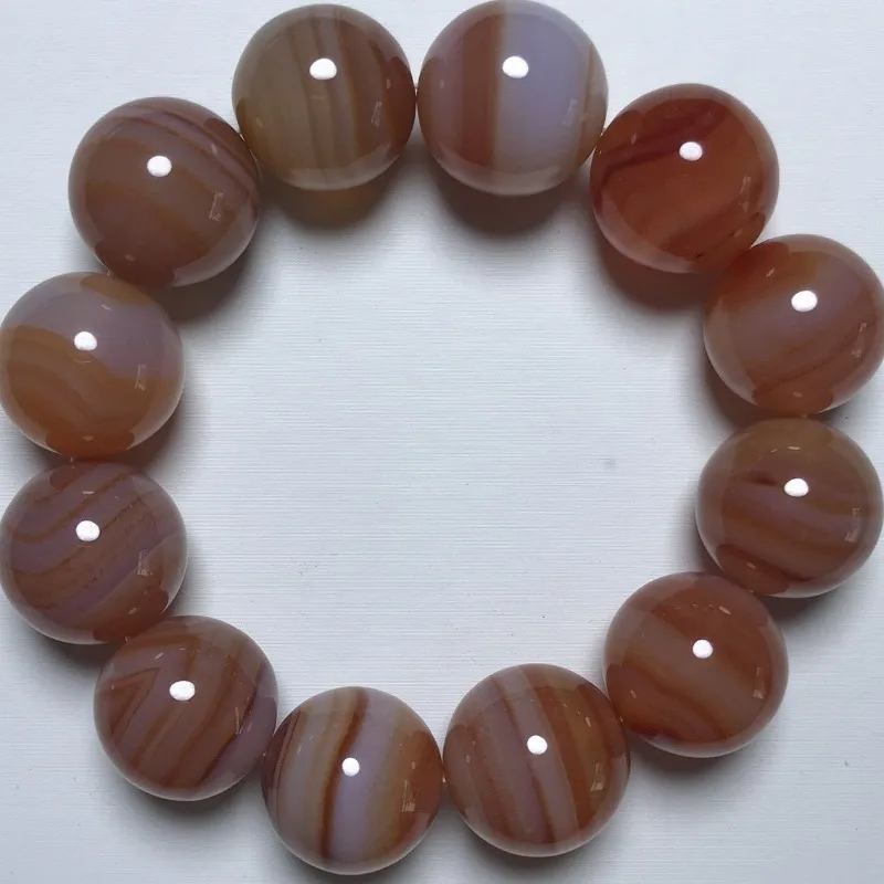 

Браслет из натурального ледяного халцедона с шелковым агатом, браслет из бисера Будды.