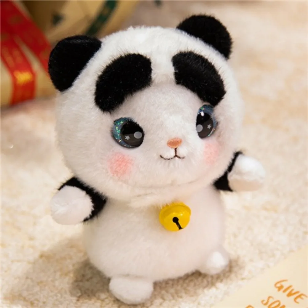 

Transformation Panda Plush Toy Soft Material Cartoon Cow Stuffed Doll Fun Design 20cm Plush Elephant Doll Children's Gift