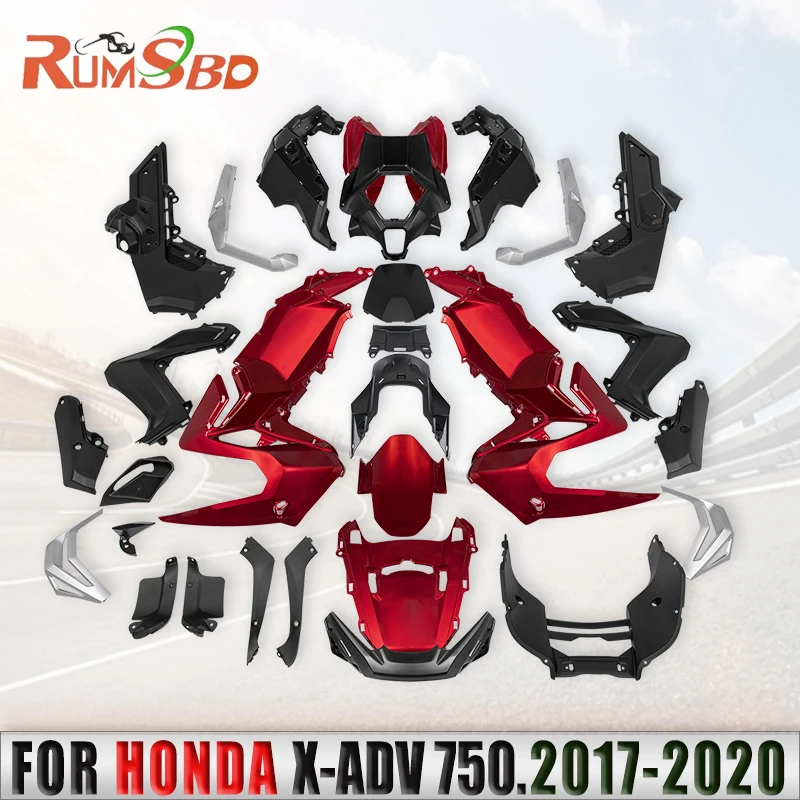 

Motorcycle Full Fairing Kits For HONDA X-ADV 750 2017 2018 2019 2020 Bodywork Injection Molding Panels Set painted Cowl