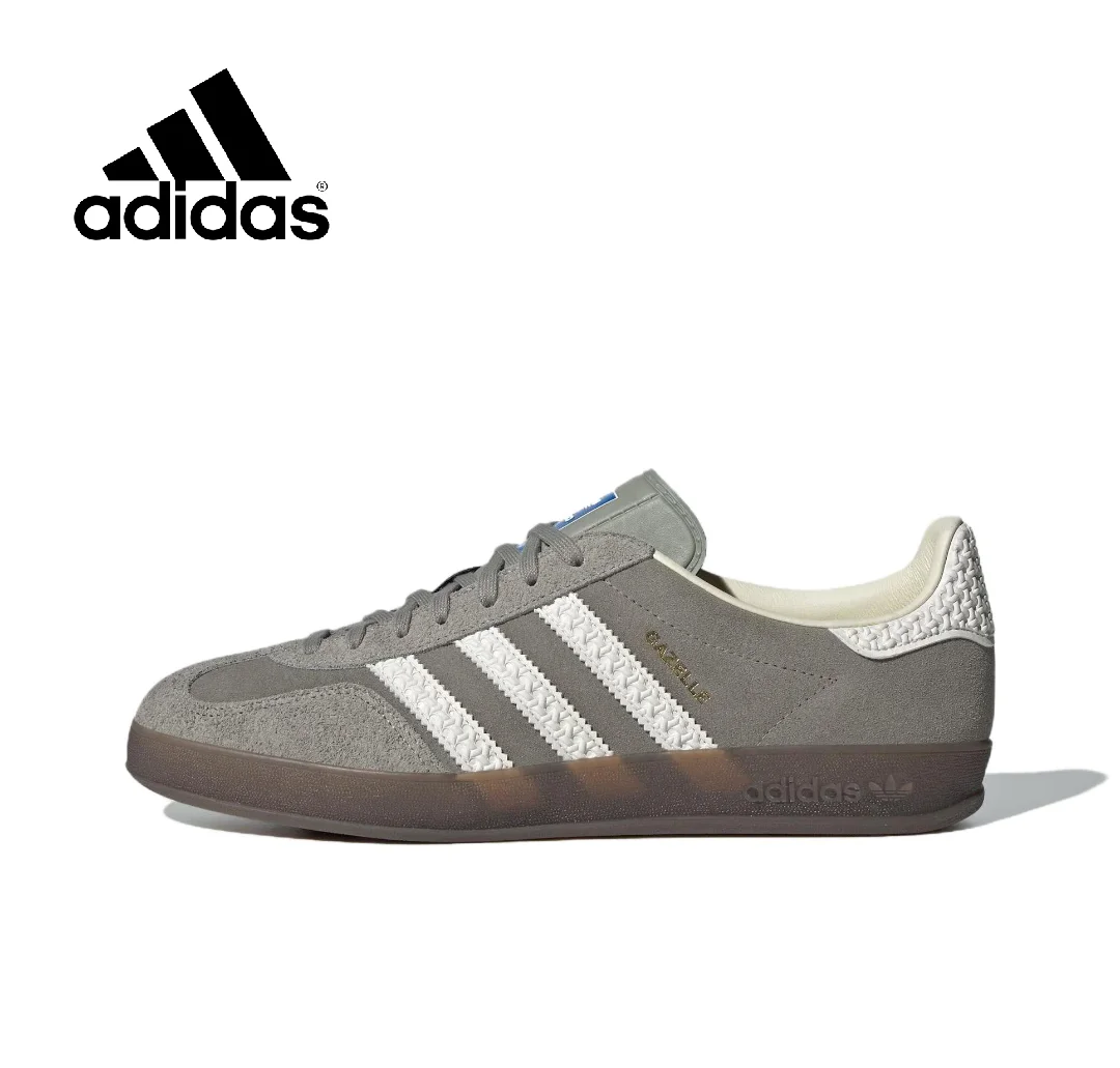 

Оригинальная обувь Adidas для мужчин и женщин, новый стиль, GAZELLE INDOOR, повседневные модные туфли adidas с низким вырезом