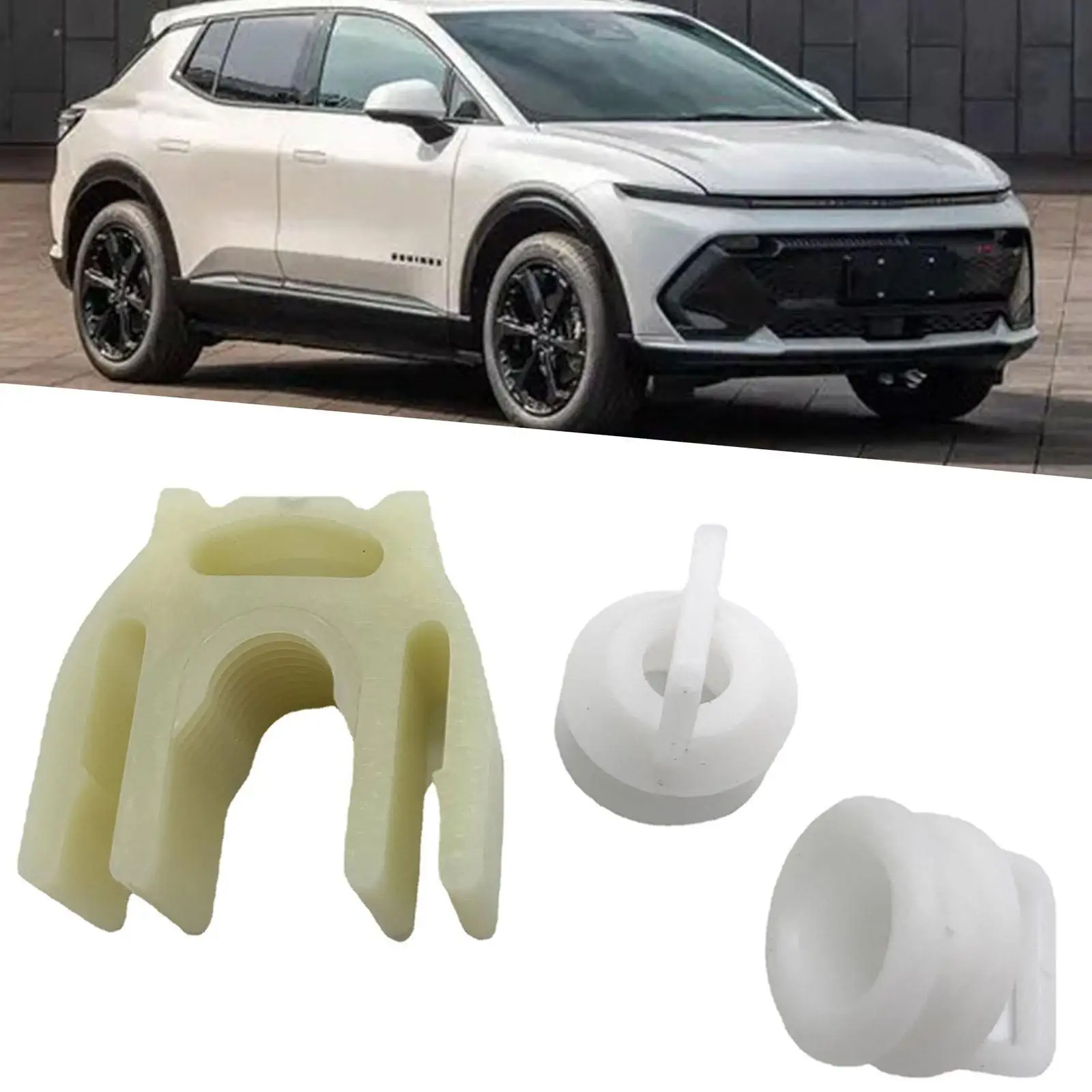 Vehicle Shifter Cable Bushing Set Plastic Transmission Linkage Repair Kit for Car 15823112 68252597AB