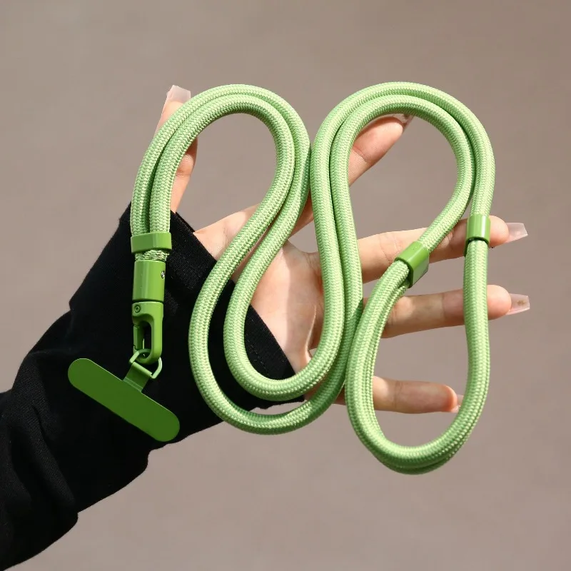 

Вращающийся ремешок для телефона с пряжкой, регулируемый, для ношения через плечо, на шее, прочный, внешний, с защитой от падения, многофункциональная цепочка для телефона