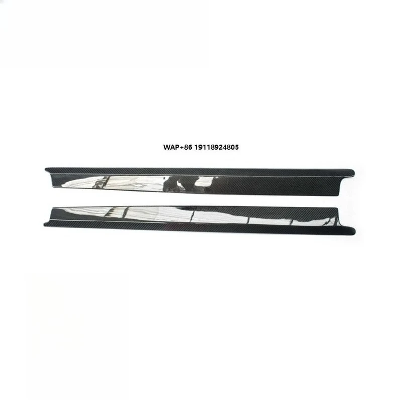 Trade Assurance Dry Carbon Fiber Interior Trim Fit For 1990-2001 Diablo VT GT SV 6.0 Door Sill Kick Panel