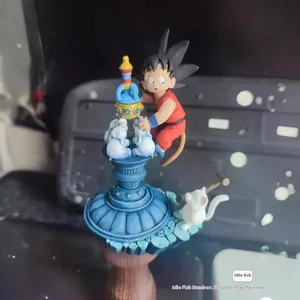 Bandai-Peripherals Dragon Ball Figure Model GK ، Big Egg ، سرقة المياه المقدسة ، الغوريلا ، جوكو الصغيرة ، صندوق المشهد ، دمية ، زخرفة ، هدية أفضل 12 مبيعات بالحجم الطبيعي Goku - رقم 7