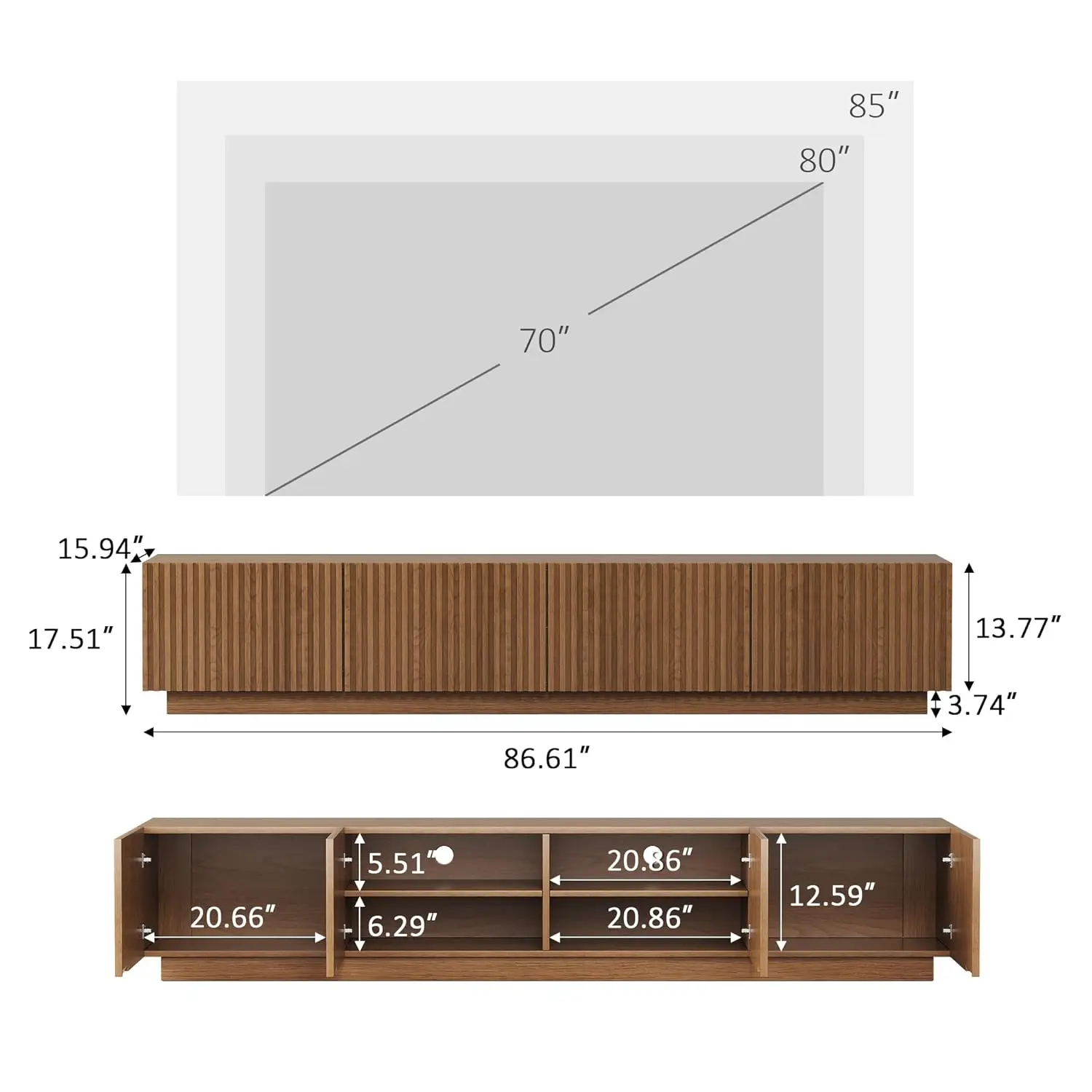 Thumbnail 2 - #4 Latest TV Storage Cabinets Offers