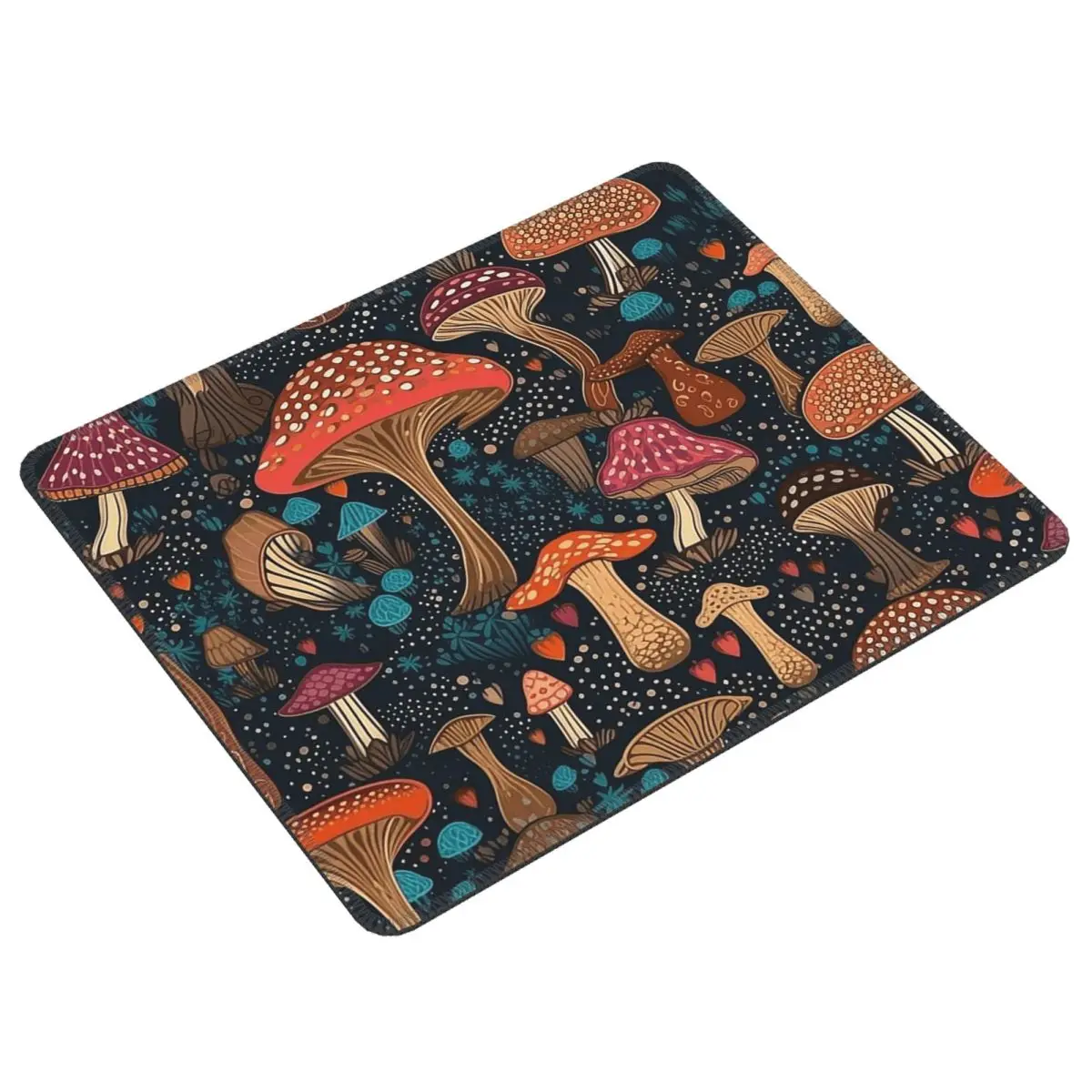 

Psychedelic Magic Mushrooms Print Lava Mouse Pad Computer Keyboard Mouse Mat Gaming PC Desk Mat Office Table Mats