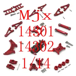 Mjx 14301 14302  RC car Metal Upgraded Parts Front and Rear Swing Arm Steering Cup Rear Wheel Seat Hexagonal Joint Steering A