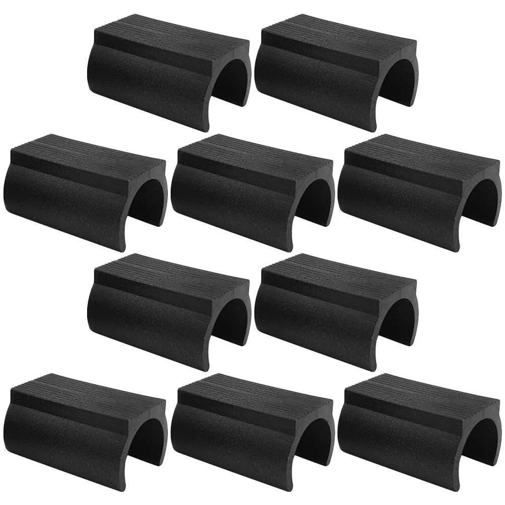 

10Pcs Chair Leg Tip Caps Non Slip Floor Protectors Sturdy Materials Quiet Movement Easy to Use Chair Feet Covers