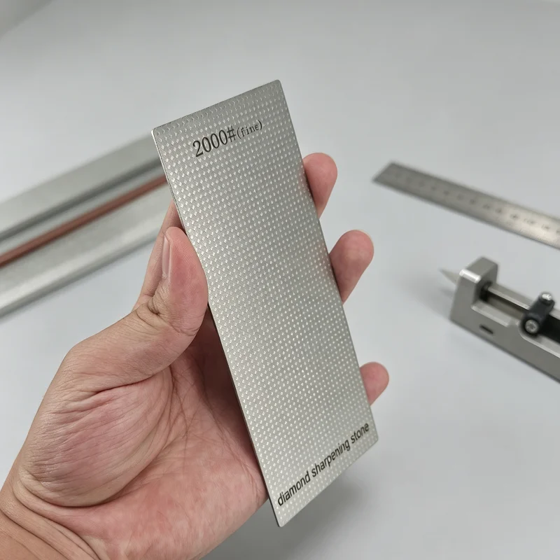 Starry Surface 151*63*1mm Ultra-thin Diamond Whetstone 240#-2000# Kitchen Knife Sharpening Accessory