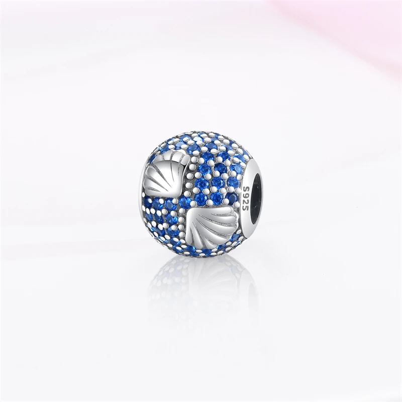 Original Charms 925 Sterling Silver Marine Shell Beads Beads Fit Bracelet Women Jewelry Making Diy Gift