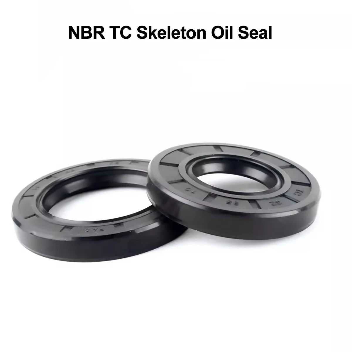 

2Pcs ID 46-49mm Black NBR TC/FB/TG4 Skeleton Oil Seal OD 57-110mm Thick 4-14mm Nitrile Butadiene Rubber Gasket Sealing Rings