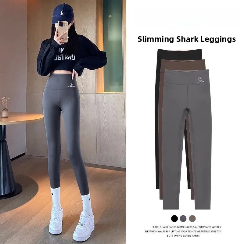 

Женские утепленные флисовые леггинсы для йоги с высокой талией, облегающие, теплые, укороченные, для фитнеса и спортзала