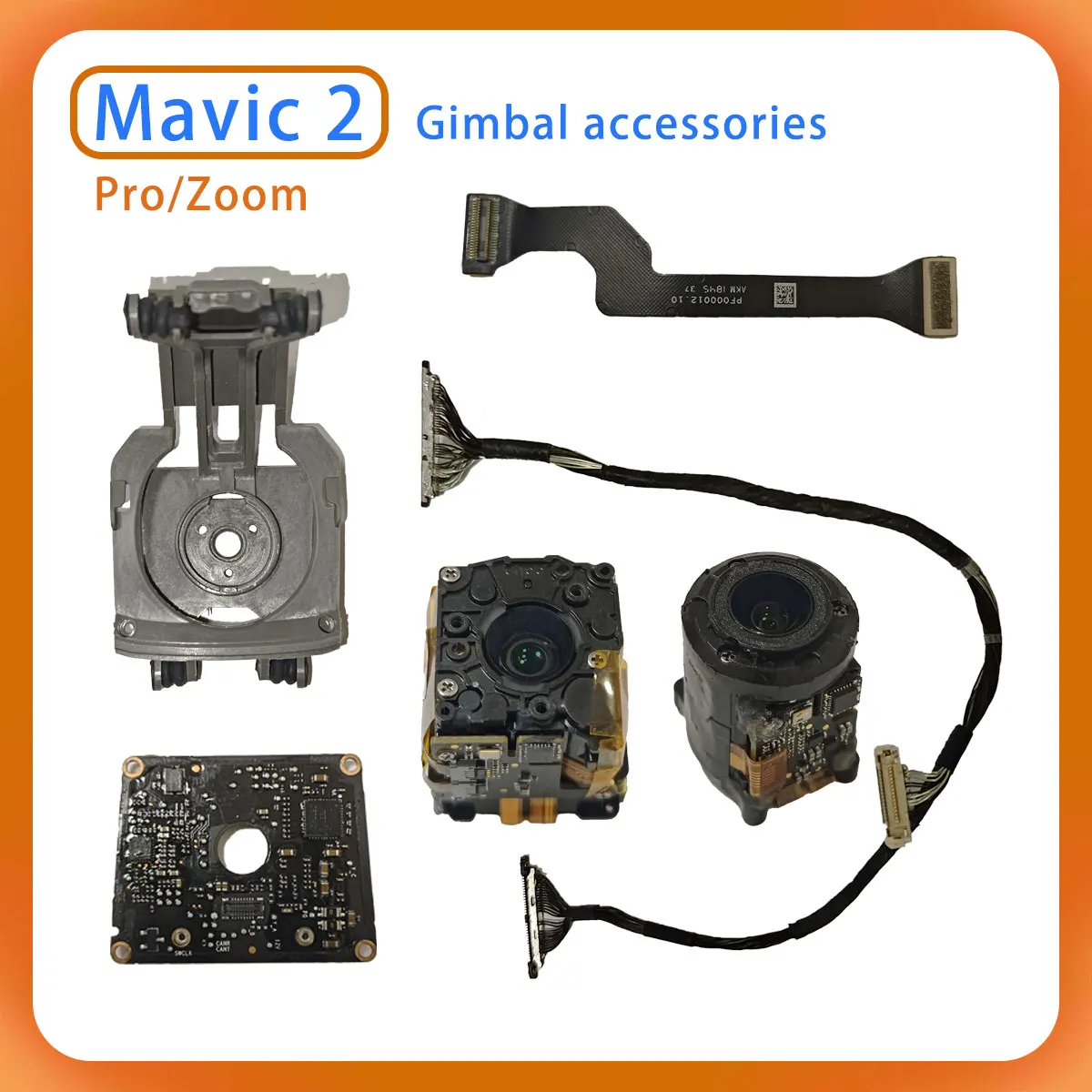 

Original Mavic 2Pro/zoom gimbal camera accessories, motherboard, lens, axis arm, PTZ cable, for DJI 2 Pro/Zoom