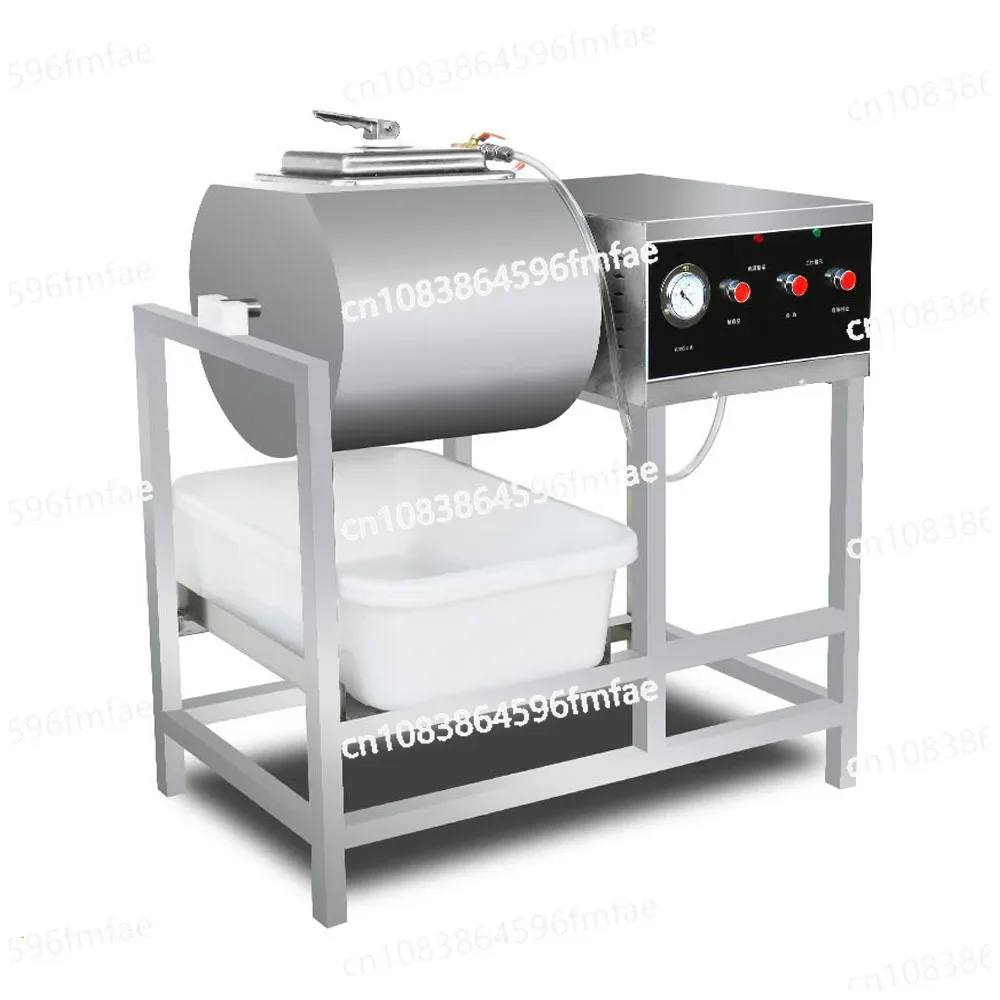 Stainless Steel Automatic Rolls Kitchen Equipment Electric Commercial Vacuum Meat Salting Vacuum Marinator Machine