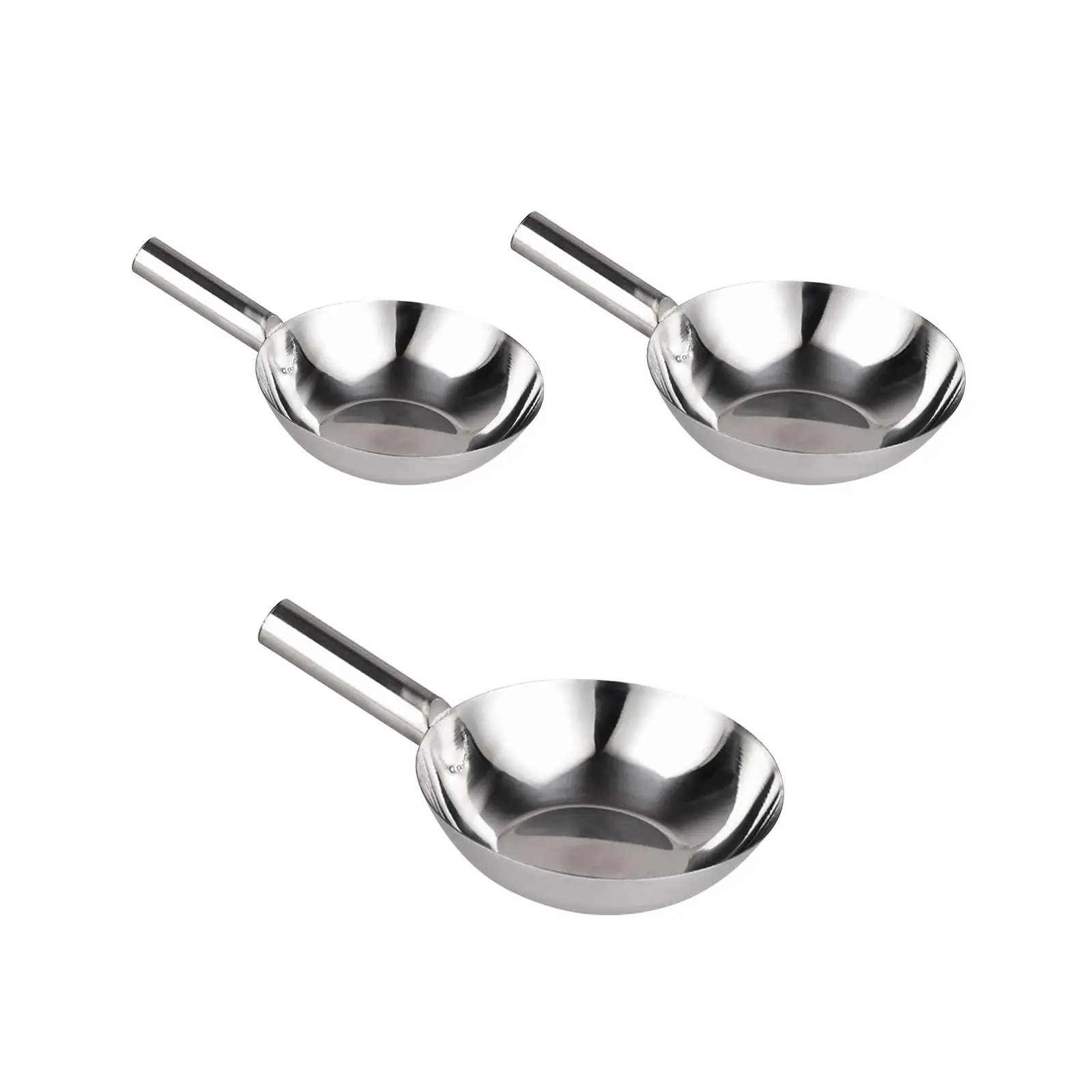 Stainless Steel Dipper Comfortable Grip Multipurpose Ergonomic Handle Soup Pots Cooking Pot Serving Ladle for Kitchen Home