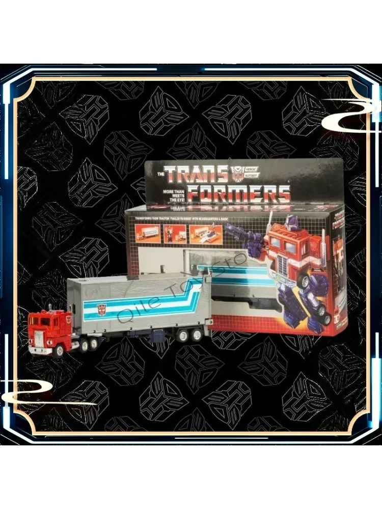 Jouets transformés Auto Leader Commander avec chariot, corps métallique G1, réplique OP rouge et blanc, édition limitée KO, en Stock